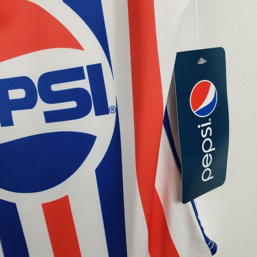 Pepsi one piece striped bathing suit - Picture 6 of 6